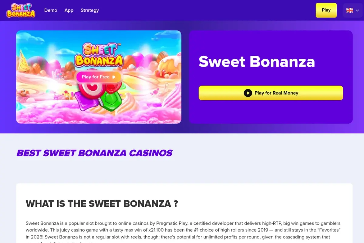 Sweet Bonanza screenshot